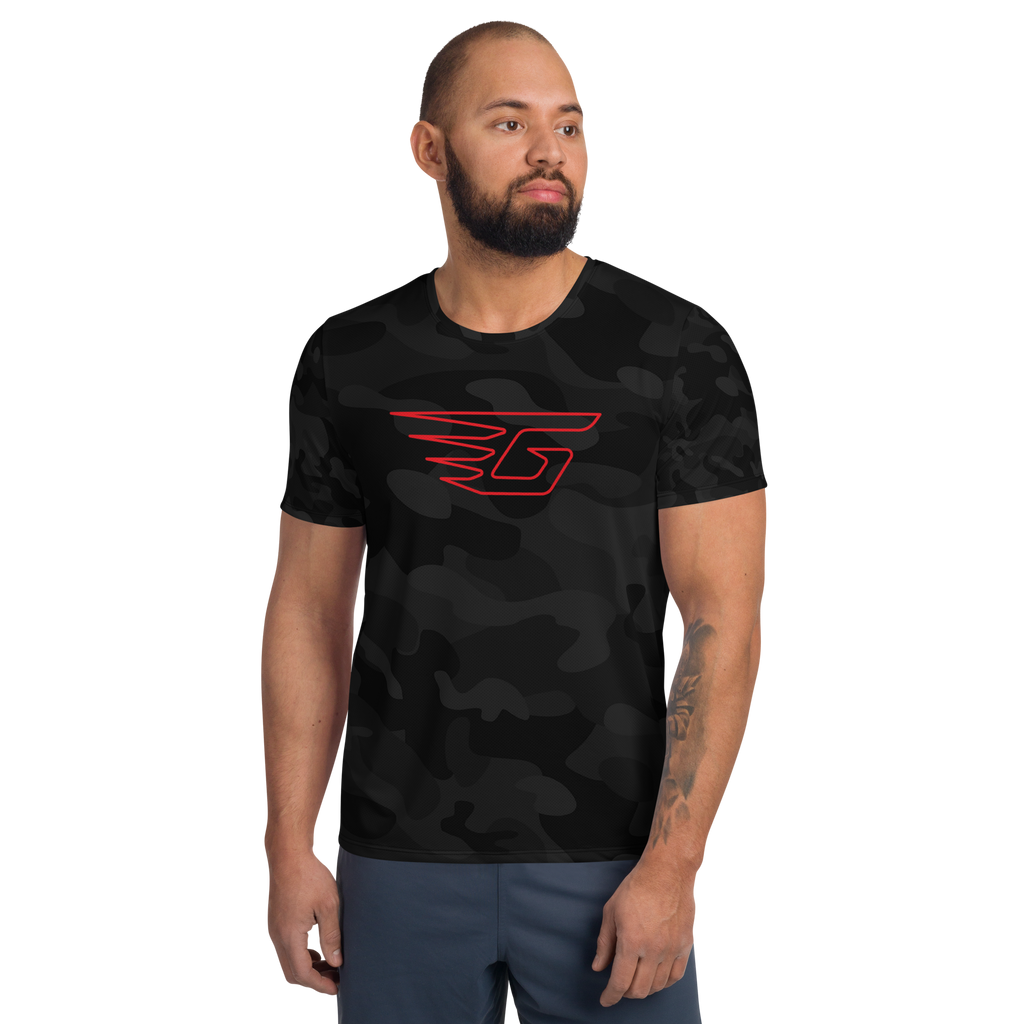 ADULT COMPRESSION SHIRT SHORT SLEEVE | CAMO STRATOSPHERE